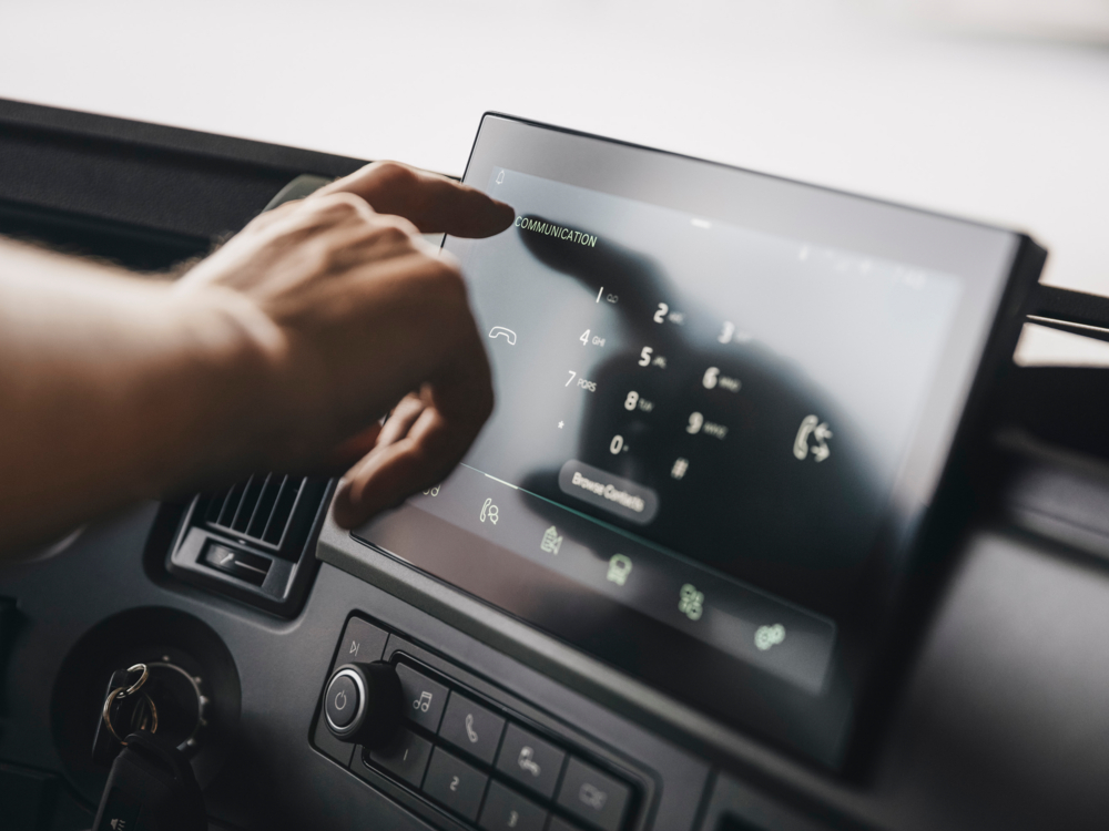 Volvo FM truck digitaal display