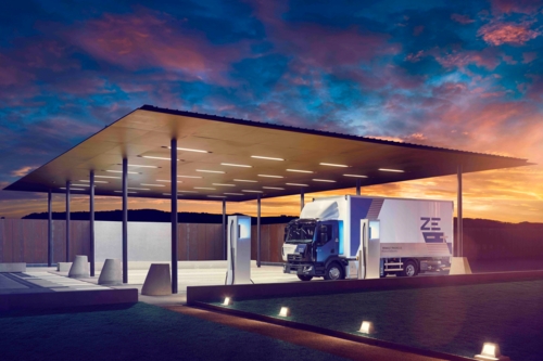 D 2.1 ZE at a charging station