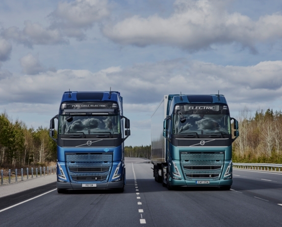 Volvo FH FCEV and BEV Volvo FH FCEV and BEV