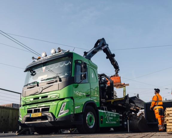 Volvo FMX Electric NL, H. van Wijk Volvo FMX Electric NL, H. van Wijk
