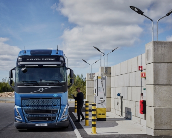 Volvo FH Fuel Cell Electric station Volvo FH Fuel Cell Electric station