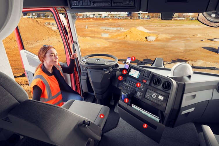 Renault Trucks cabine points