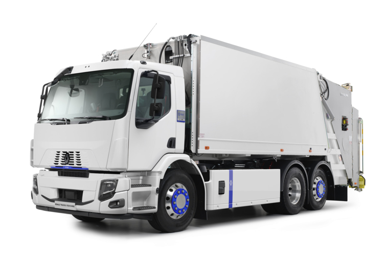 bluekens-truck-en-bus-Renault-Trucks-D-Wide-E-Tech-vuilniswagen-driekwart bluekens-truck-en-bus-Renault-Trucks-D-Wide-E-Tech-vuilniswagen-driekwart