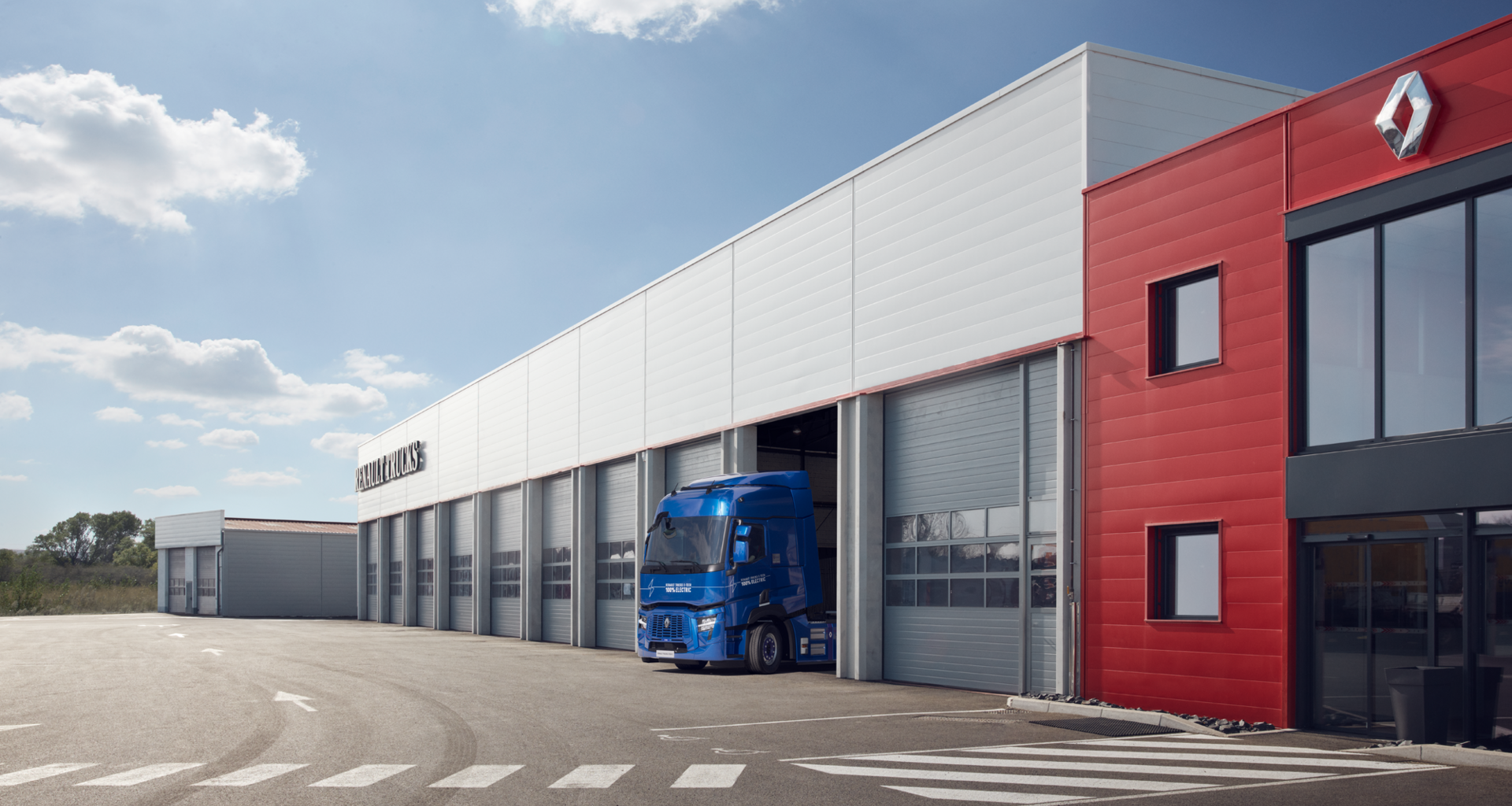 Bluekens-Renault-Trucks-E-tech-T-geparkeerd