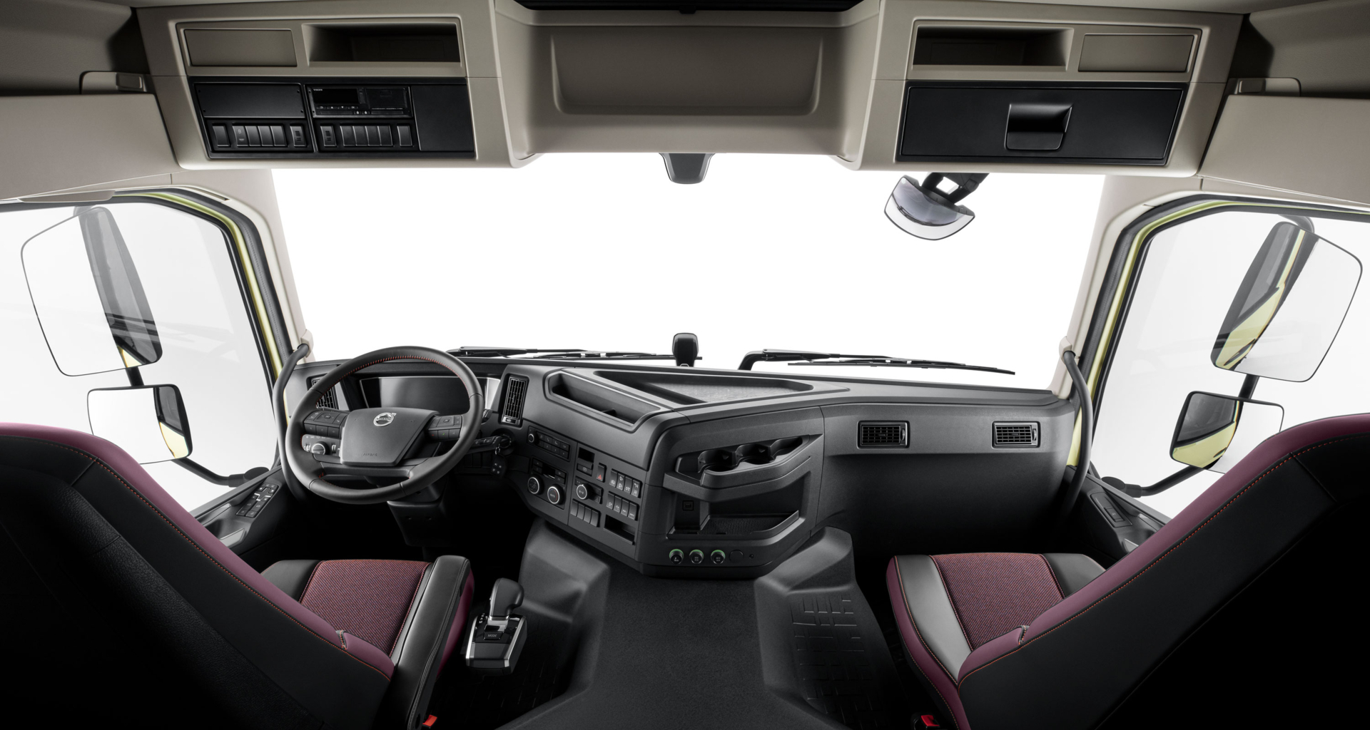 Interieur cabine Volvo FMX - Bluekens Truck en Bus