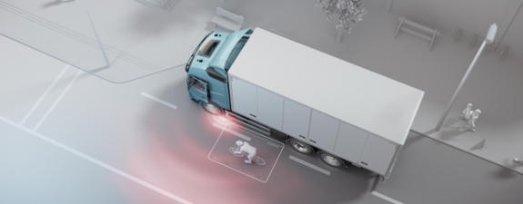 Nieuwe veiligheidssystemen Volvo Trucks (3) Nieuwe veiligheidssystemen Volvo Trucks (3)