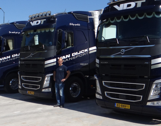 Chauffeur Ron van Dijck: 'Wij leveren groente en fruit, ongeacht de omstandigheden'