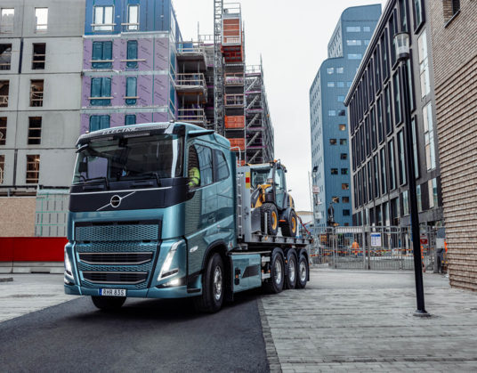 Volvo Trucks toont emissievrije (bouw)trucks op beurs