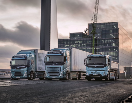 Verkoop van zwaardere elektrische Volvo-truckrange nu officieel van start