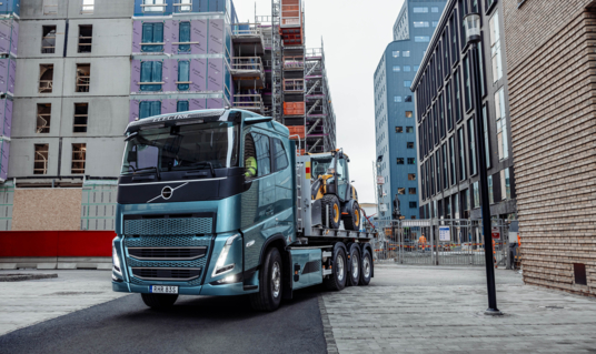 Volvo Trucks toont emissievrije (bouw)trucks op beurs