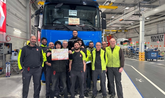 Mijlpaal: de miljoenste Renault Truck is onderweg