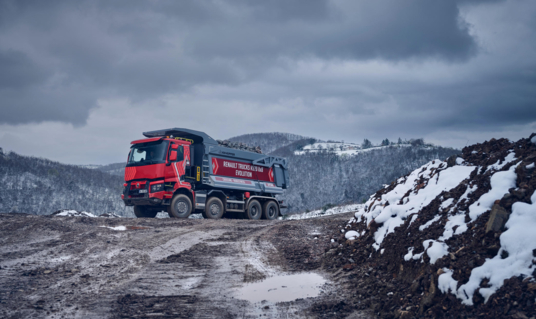 Renault Trucks toont diversiteit aan bouwvoertuigen op Kipper Event 