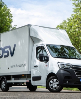 Renault Trucks E-Tech Master Chassis Cabine voor DSV