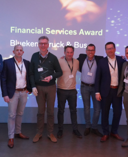 Bluekens Truck en Bus wint Volvo Financial Services Award!
