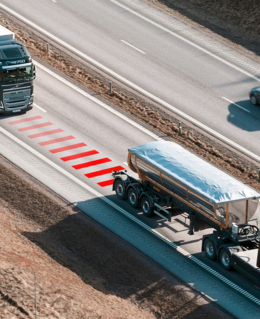 Volvo Trucks helpt chauffeurs afstand te houden met Distance Alert