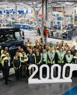 Bijzondere mijlpaal: 2000e elektrische Renault-truck in productie