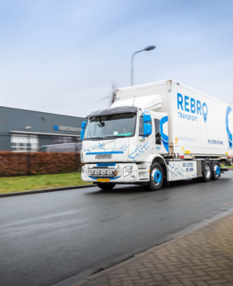 Volvo FE Electric voor Rebro Transport