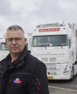 Brandstofverbruik bij Adri & Zoon steeds lager: “Het verbruik van de Volvo FH I-Save is echt heel goed”