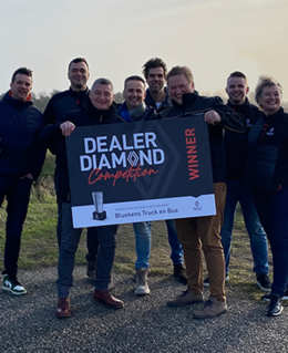 Bluekens Truck en Bus wint Renault Trucks Dealer Diamond Competition!